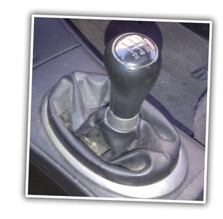 Illustration for article titled Rubber Accordion Shifter Boots Are Better Than Leather Ballsack Shifter Boots